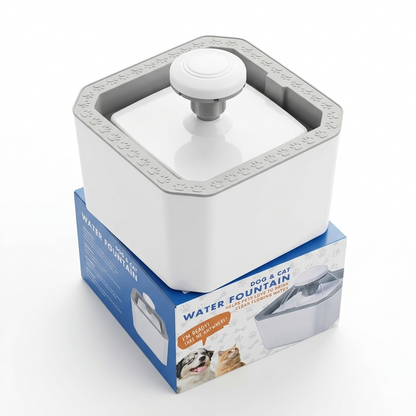 Nexora™ Portable Smart Pet Water Fountain – Ultra Quiet & Filtered (2.5L)