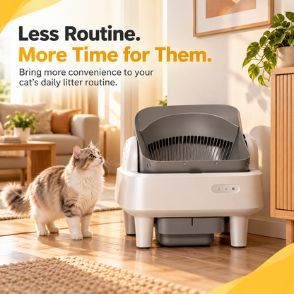 Nexora™ Smart Automatic Cat Litter Box