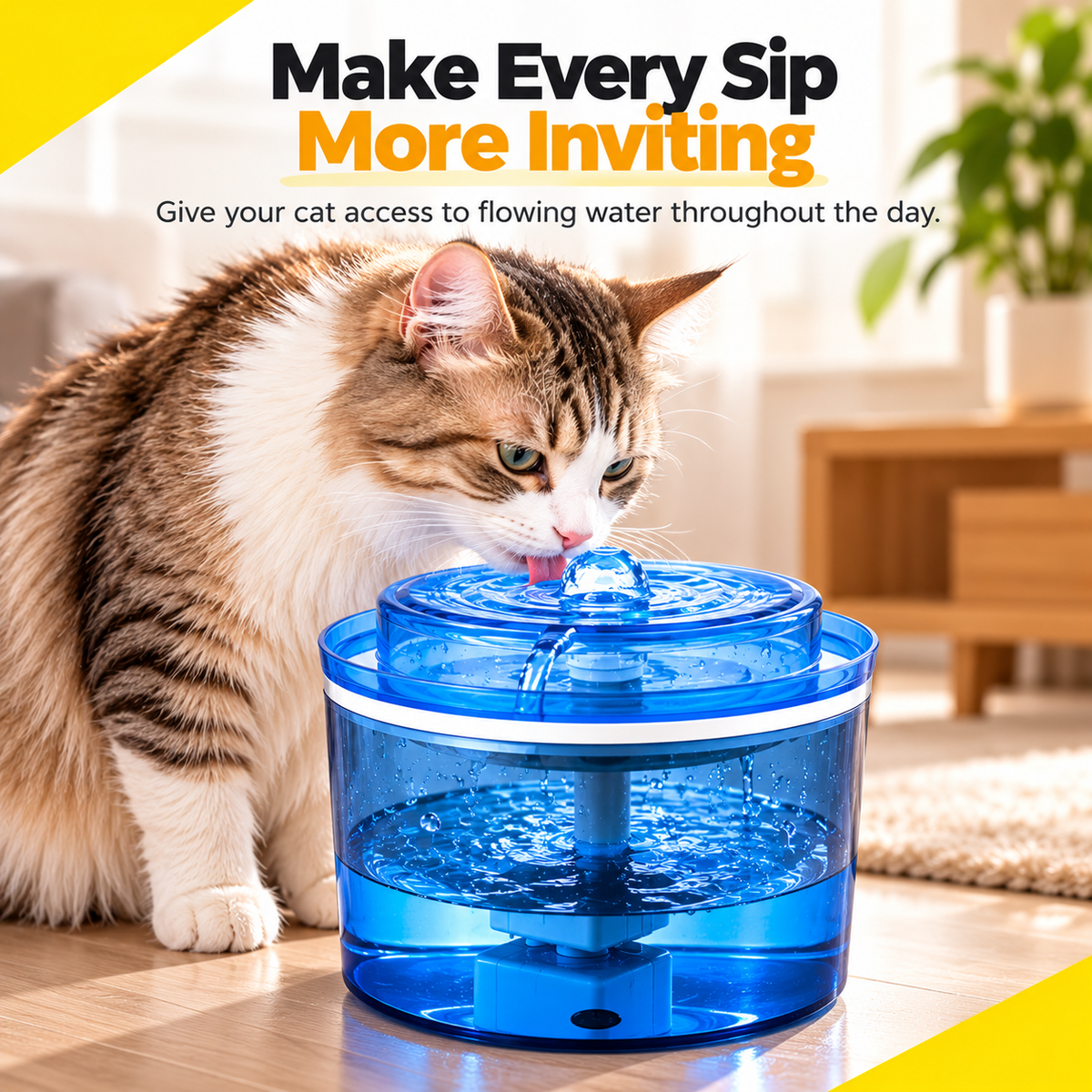 Nexora™ AquaFlow Elite — Premium Filtered Pet Water Fountain