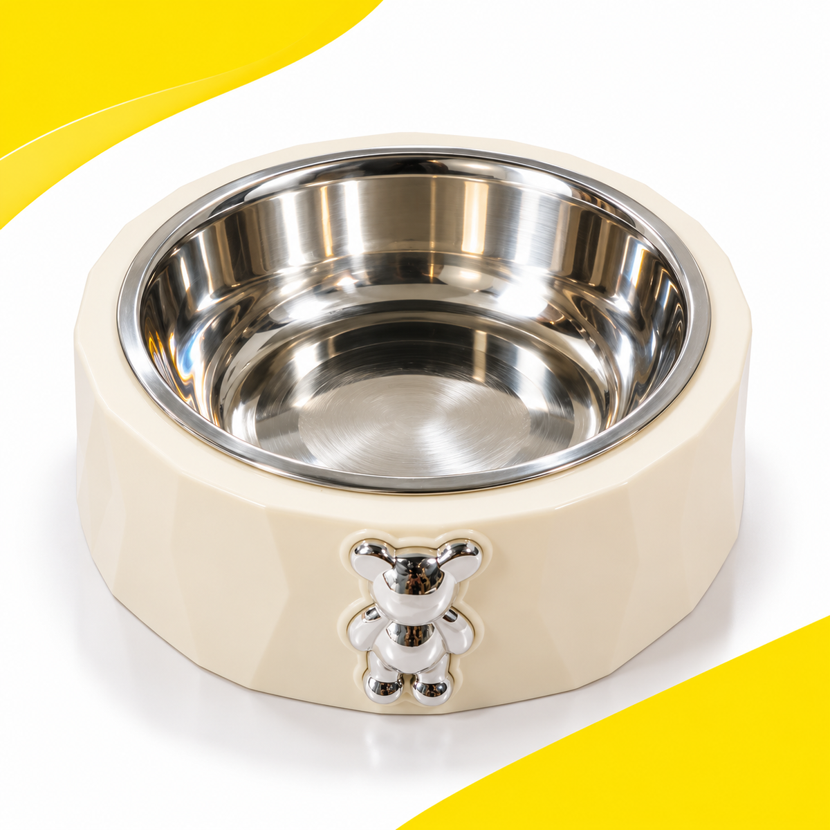 Nexora™ Premium Elevated Stainless Steel Pet Bowl