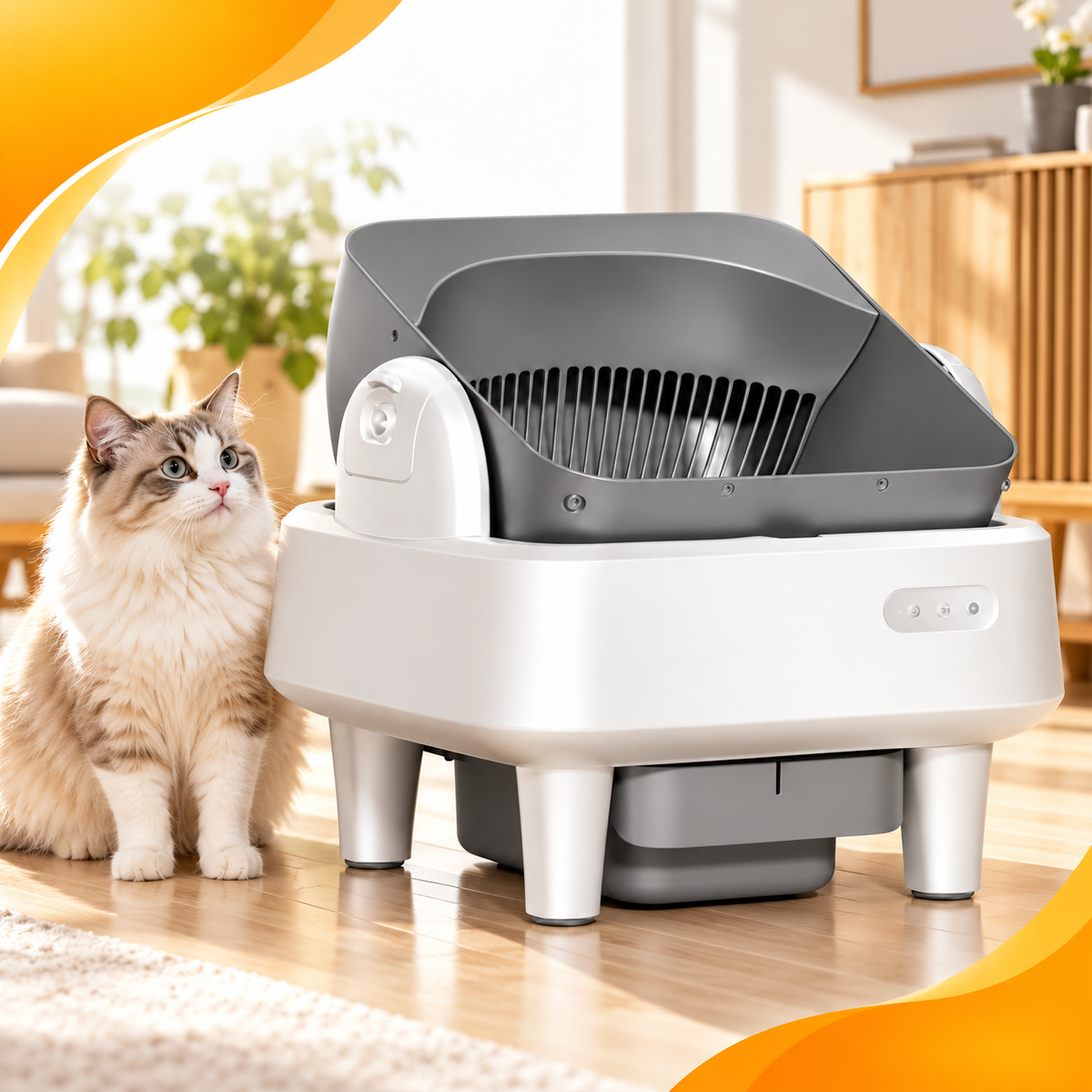 Nexora Smart Automatic Cat Litter Box