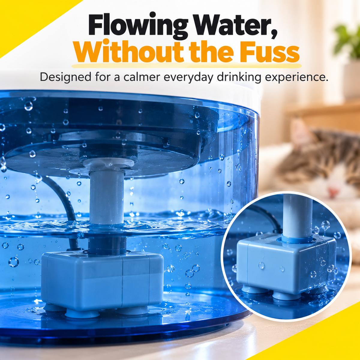 Nexora™ AquaFlow Elite — Premium Filtered Pet Water Fountain