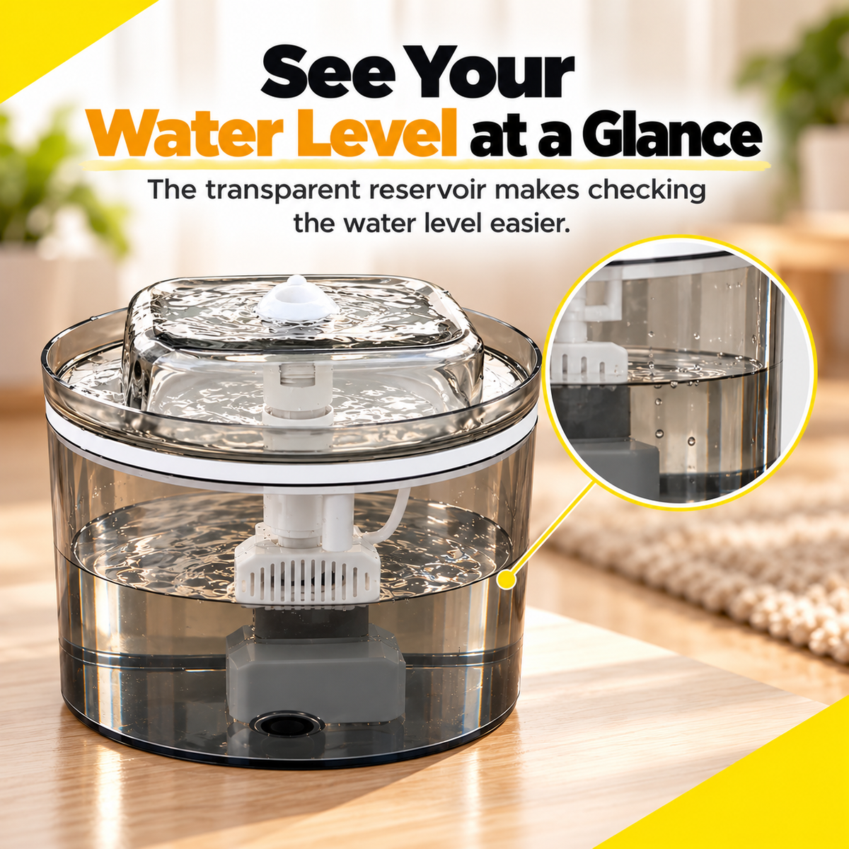 Nexora™ CubeFlow Elite — Premium Filtered Pet Water Fountain