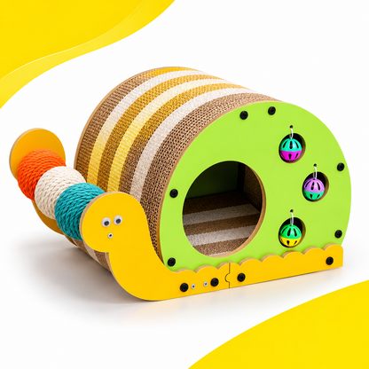 Nexora™ Snail Cat Scratching House & Play Lounge