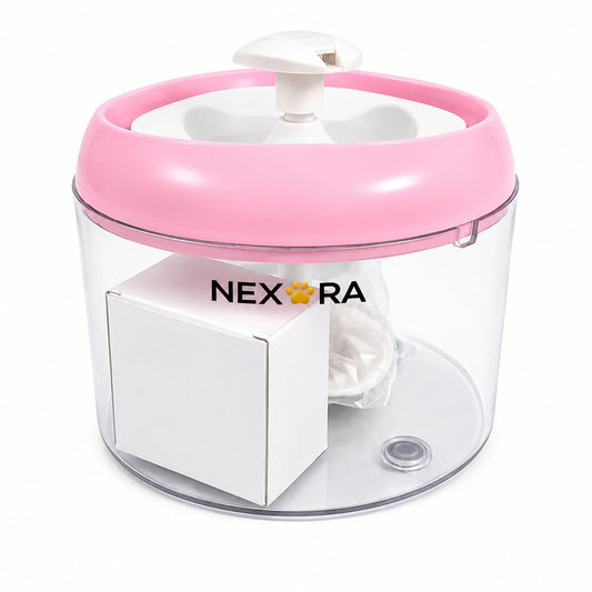 Nexora™ CrystalFlow Elite — Premium Automatic Pet Water Fountain For Cats & Dogs