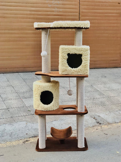Nexora™ Premium Cat Tree Zoo 175cm — Multi-Level Scratching, Climbing & Resting Tower For Cats