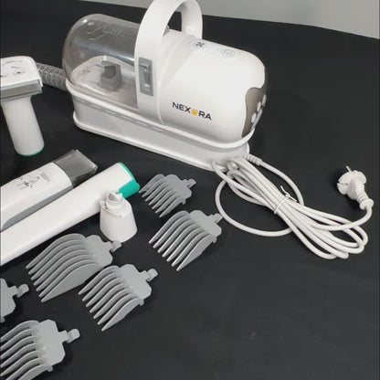 Nexora™ FurFlow 10-in-1 Professional Pet Grooming & Fur Vacuum System