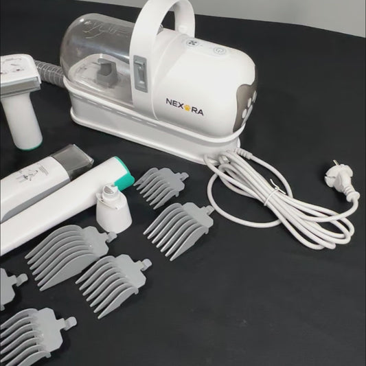Nexora™ FurFlow 10-in-1 Professional Pet Grooming & Fur Vacuum System