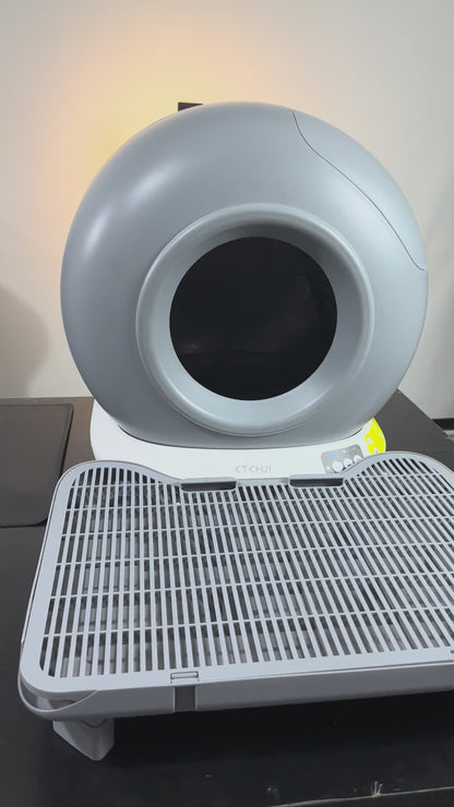 Nexora™ CleanSphere Pro — Automatic Self-Cleaning Cat Litter Box With WiFi & Bluetooth App Control